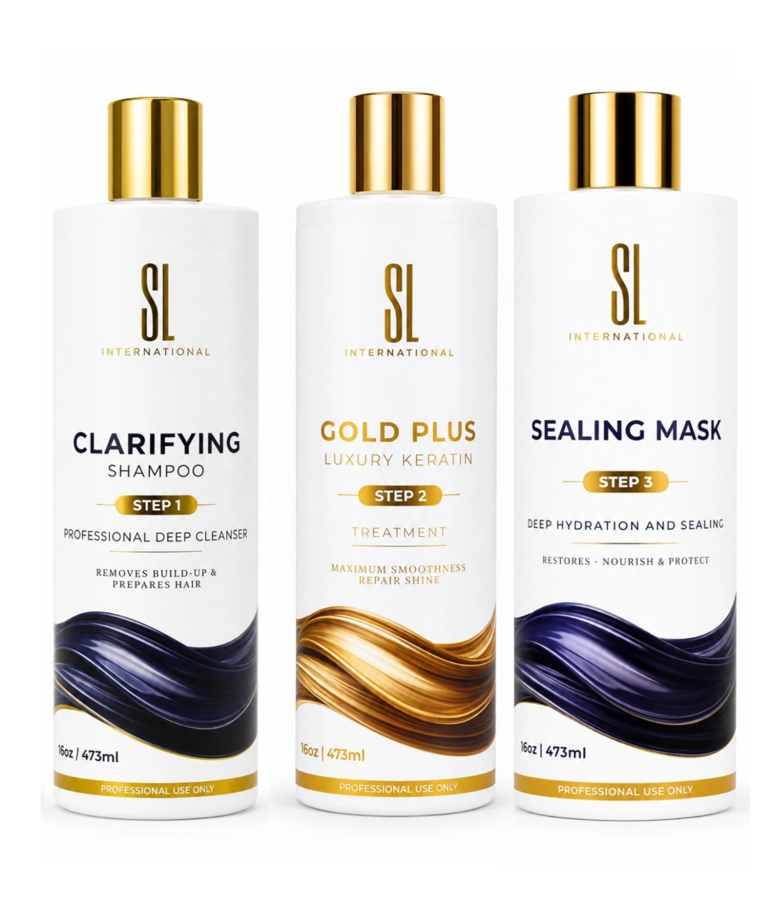 Softliss keratine Gold Plus kit
