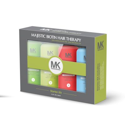 MK Majestic Biotin Hair Therapy (mini kit Step1,2,3,4) 125ml