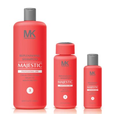 MK Majestic Replenishing shampoo with Argan Oil