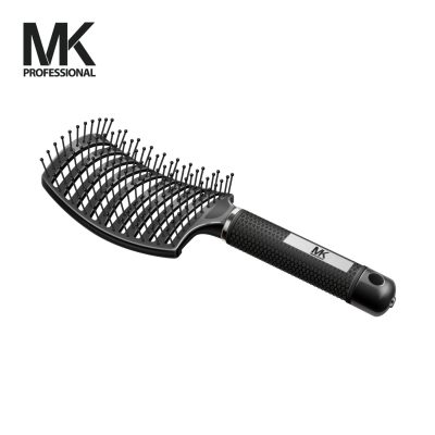 MK Professional Vent Brush - Detangling Style - BLACK