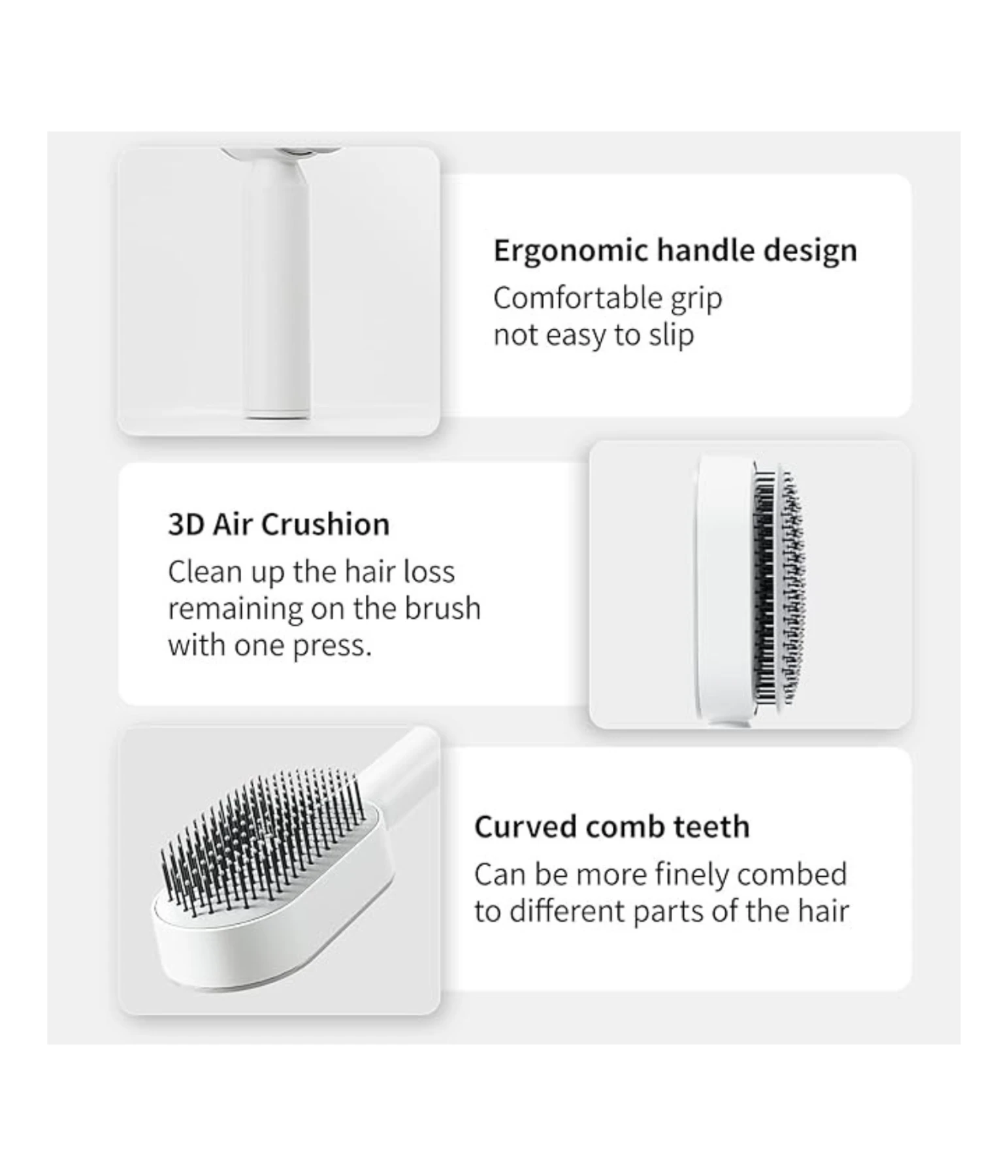 MK Detangle self clean Brush - Afbeelding 3